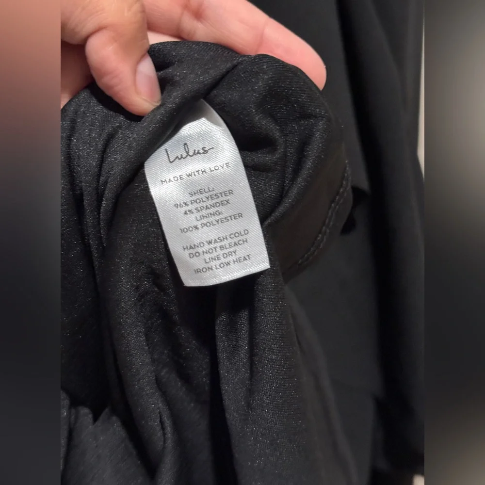 Lulus Exquisite Refinement Black Backless Bow Ruffled Maxi Dress - Picture 9 of 13